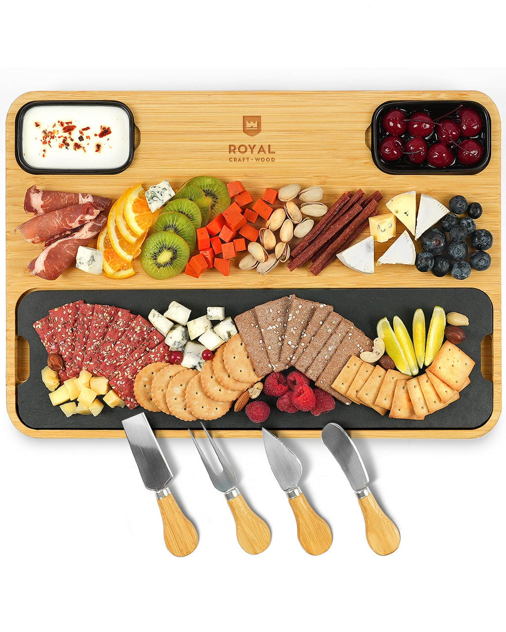 Cheese Board with Slate Plate