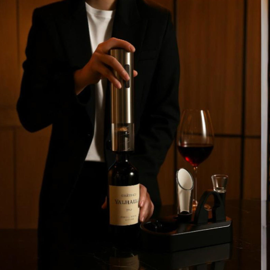 Premium 5-Piece Electric Wine Opener Set