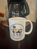 NSB Cheese Company logo ceramic mug