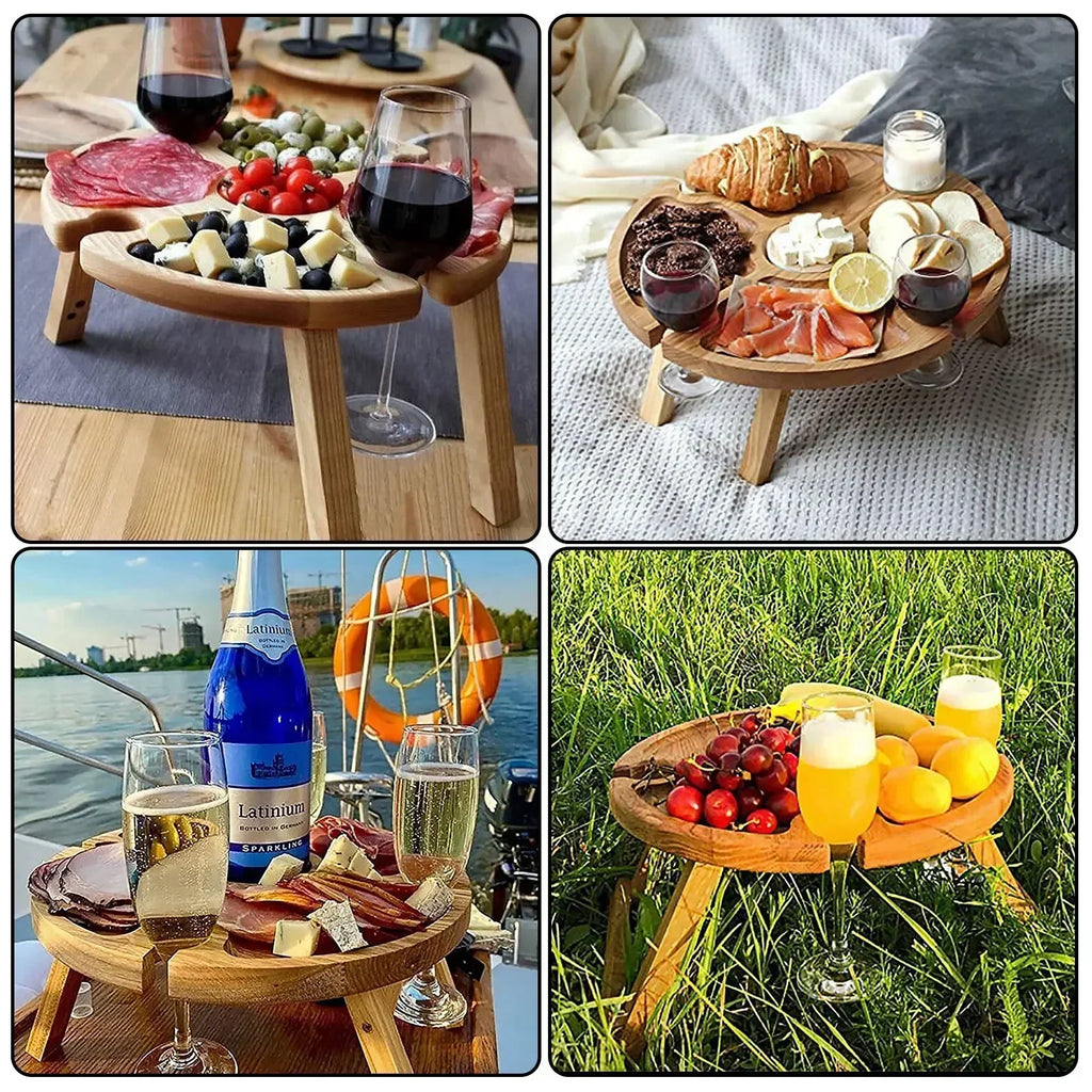 Wooden Outdoor Folding Picnic Table