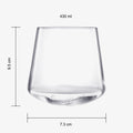 Rolling Un Spillable Stemless Spinning Aerating Wine Glasses Set Of 2 Spill Proof Aerating Wine Glas