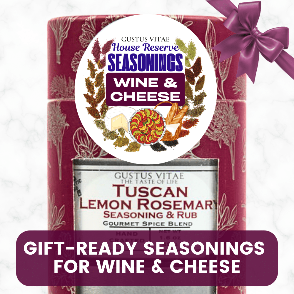 Wine & Cheese House Reserve Seasonings | Gift Pack Set of 3