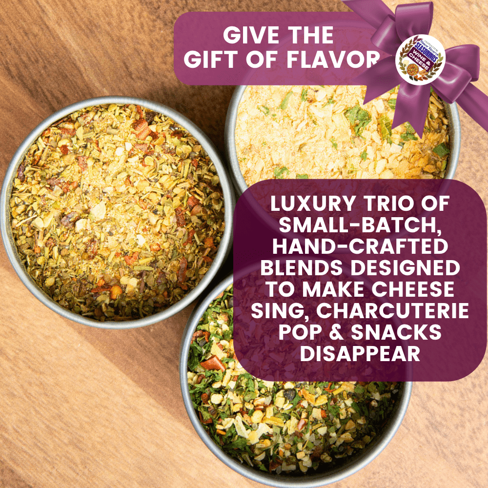 Wine & Cheese House Reserve Seasonings | Gift Pack Set of 3
